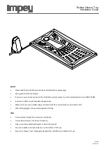 Preview for 1 page of impey Radiate Shower Tray Installation Manual