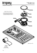 Preview for 2 page of impey Radiate Shower Tray Installation Manual