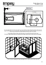 Preview for 7 page of impey Radiate Shower Tray Installation Manual