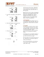 Preview for 6 page of IMR IX616 User Manual