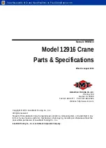 Preview for 1 page of IMT 12916 Parts & Specifications