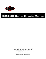 Preview for 1 page of IMT 16000-SIII Manual