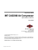 Preview for 1 page of IMT CAS3560 Operation, Maintenance And Spare Parts