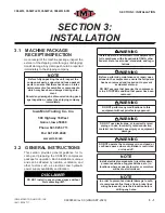 Preview for 15 page of IMT CAS40PL Operation Manual And Parts List