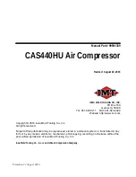 IMT CAS440HU Manual preview