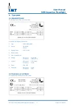 Preview for 4 page of IMT ILED Aquarius User Manual