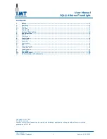 Preview for 2 page of IMT IQL Albireo Floodlight User Manual