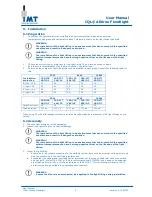 Preview for 8 page of IMT IQL Albireo Floodlight User Manual