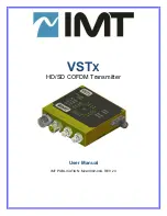 IMT VSTx User Manual preview