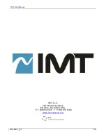 Preview for 50 page of IMT VSTx User Manual