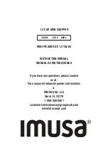 Preview for 20 page of Imusa GAU-80319 Use And Care Manual