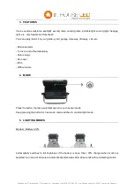 Preview for 13 page of IN HOUSE LED SO26 User Manual