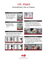 Preview for 2 page of In Win IW-PE689 Installation Manual