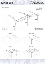 Inaca SANDS 250 Assembly Instructions preview