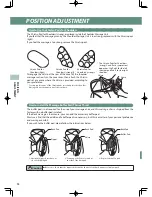 Preview for 14 page of Inada Chair HCP-11001A Operating Manual