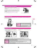 Preview for 11 page of Inada Chair HCP-9101A Operating Instructions Manual