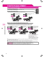 Preview for 14 page of Inada Chair HCP-9101A Operating Instructions Manual