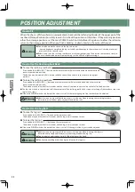 Preview for 13 page of inada DREAMWAVE HCP-11001A Operating Manual