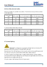 Preview for 59 page of Indel Webasto Marine DR105 Installation And Usage Instructions