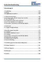 Preview for 161 page of Indel Webasto Marine DR105 Installation And Usage Instructions