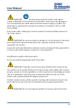 Preview for 13 page of Indel Webasto Marine Isotherm IceDrink White Installation And Usage Instructions