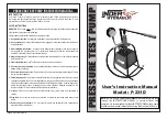 Preview for 1 page of Inder Hydraulic P-231D User Instruction Manual