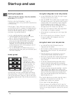 Preview for 16 page of Indesit 3D A NX Operating Instructions Manual