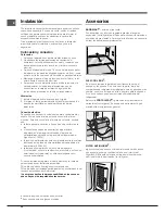 Preview for 30 page of Indesit 3DA Series Operating Instructions Manual