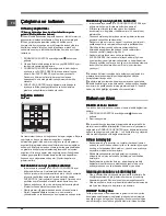 Preview for 56 page of Indesit 3DA Series Operating Instructions Manual