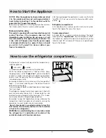 Preview for 7 page of Indesit B 33 FNF X Instructions For Installation And Use Manual