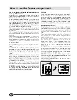 Preview for 8 page of Indesit B 33 FNF X Instructions For Installation And Use Manual