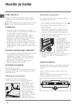 Preview for 54 page of Indesit BAAAN 13 Operating Instructions Manual