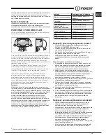 Preview for 15 page of Indesit BAAAN10xx Operating Instructions Manual