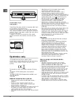 Preview for 36 page of Indesit BAAAN10xx Operating Instructions Manual