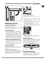 Preview for 15 page of Indesit BAAAN12 Series Operating Instructions Manual