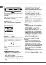 Preview for 42 page of Indesit BAAAN13 Series Manual