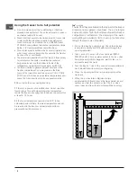 Preview for 6 page of Indesit BAAN 10 S Operating Instructions Manual