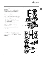 Preview for 3 page of Indesit BAAN 12 NF S Operating Instructions Manual