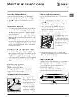 Preview for 7 page of Indesit BAAN 12 Operating Instructions Manual