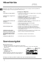 Preview for 48 page of Indesit BAAN 134 Operating Instructions Manual