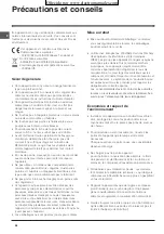 Preview for 28 page of Indesit BAAN 23 V NX Operating Instructions Manual