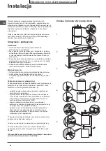 Preview for 42 page of Indesit BAAN 23 V NX Operating Instructions Manual