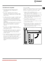 Preview for 43 page of Indesit BAAN 33 NG PS Operating Instructions Manual