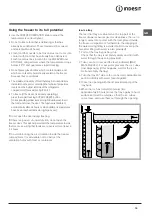 Preview for 19 page of Indesit BAAN 40 FNF NXWD Operating Instructions Manual