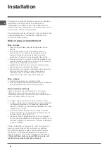 Preview for 26 page of Indesit BAAN 40 FNF NXWD Operating Instructions Manual