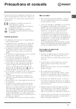 Preview for 33 page of Indesit BAAN 40 FNF NXWD Operating Instructions Manual