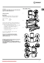 Preview for 3 page of Indesit BAN 12 NF Operating Instructions Manual