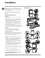 Preview for 14 page of Indesit BAN 34 NF P Manual