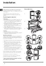 Preview for 14 page of Indesit BAN 34 PS Operating Instructions Manual