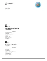 Indesit BIAA 1x F xx WD Operating Instructions Manual preview